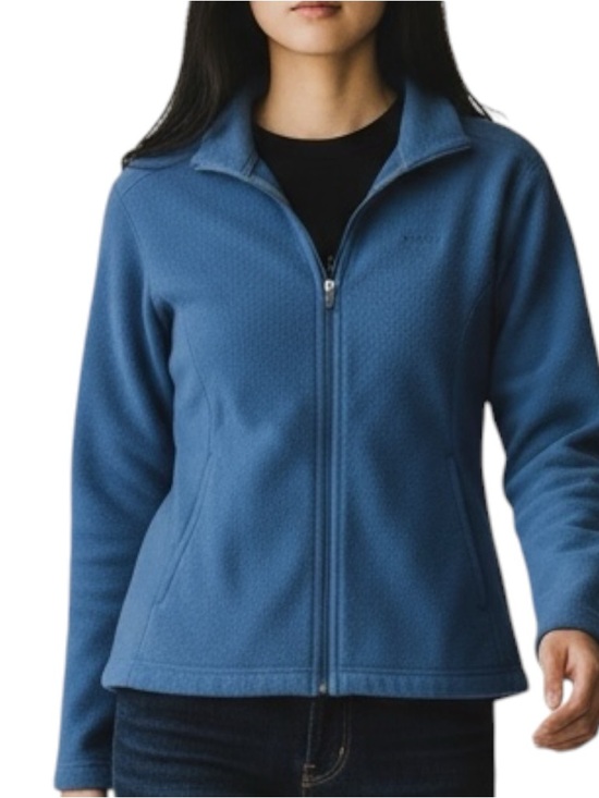 Patagonia Jackets & Blazers - PATAGONIA SYNCHILLA Lightweight Zip-Up Fleece Jacket in Blue Size Small